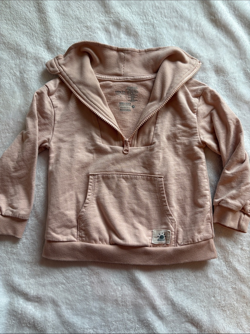 • LC little CO Half-Zip Pullover Jacket 3t